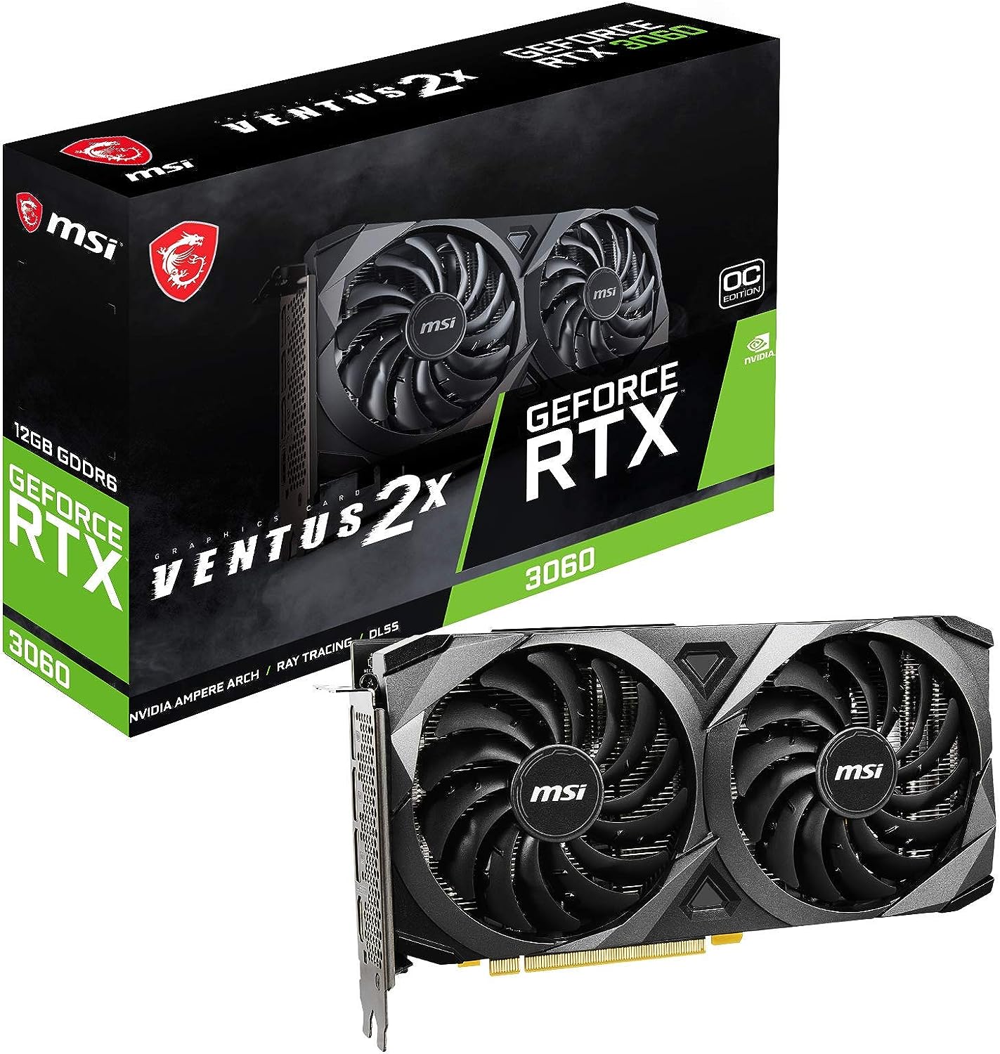 MSI GeForce RTX 3060 VENTUS Graphics Card