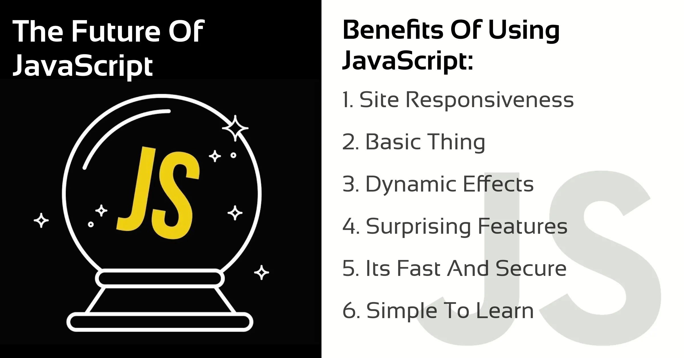 Strengths of Javascript