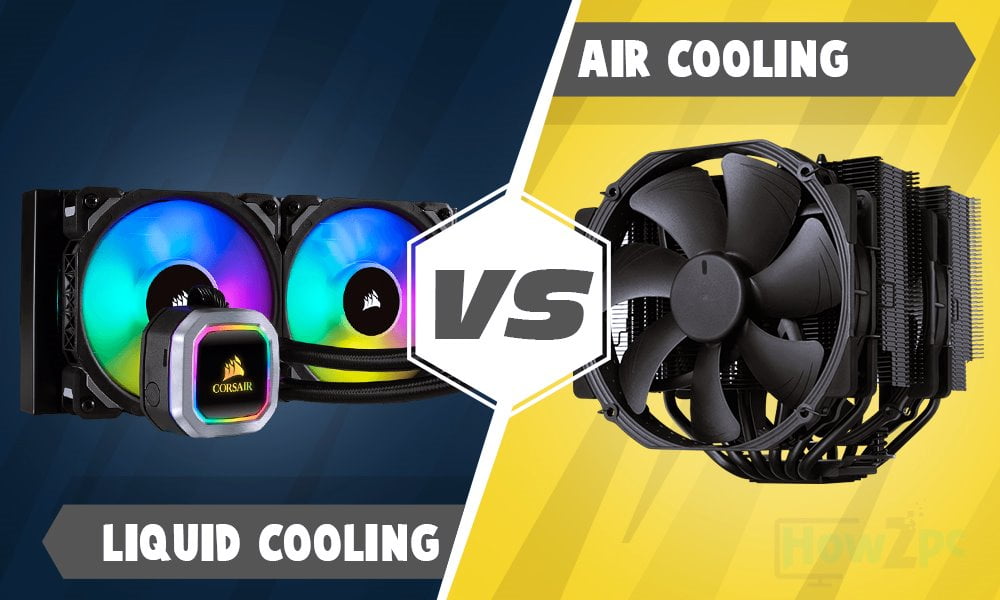 Air-cooling versus water-cooling in a PC