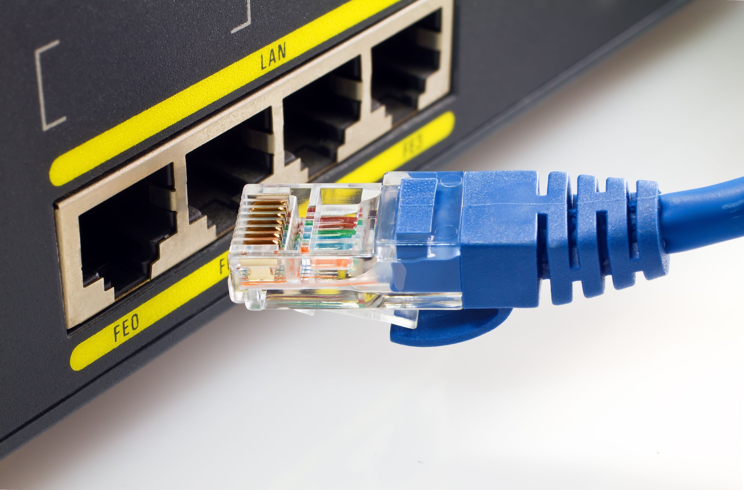 Considerations when routing network cables